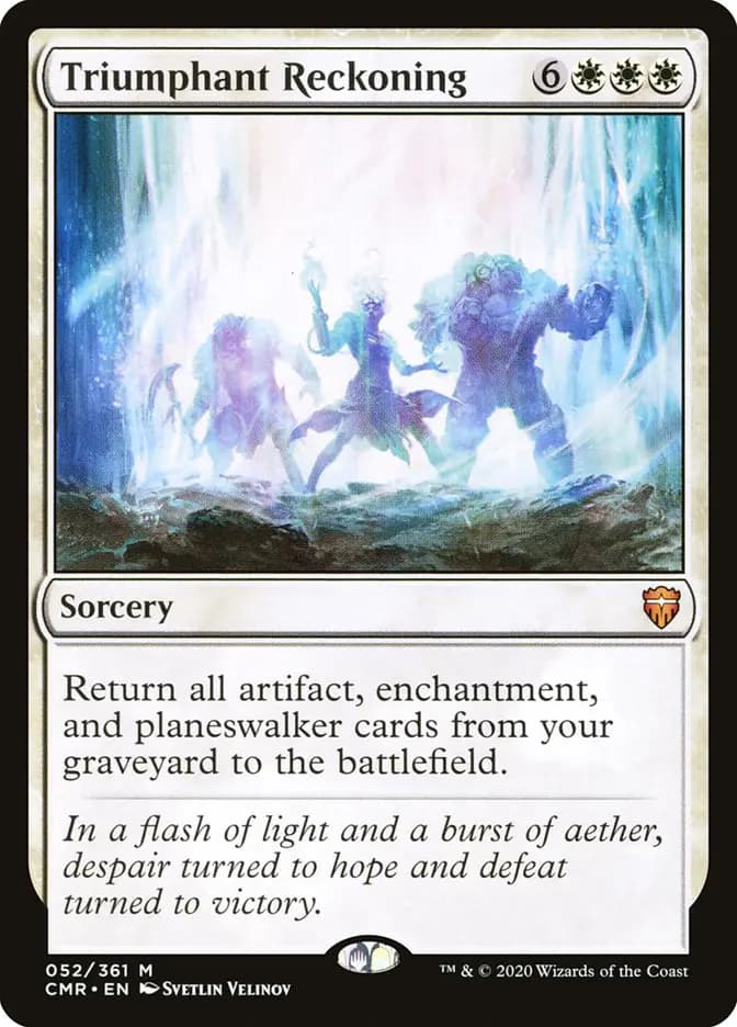 Card image of Triumphant Reckoning