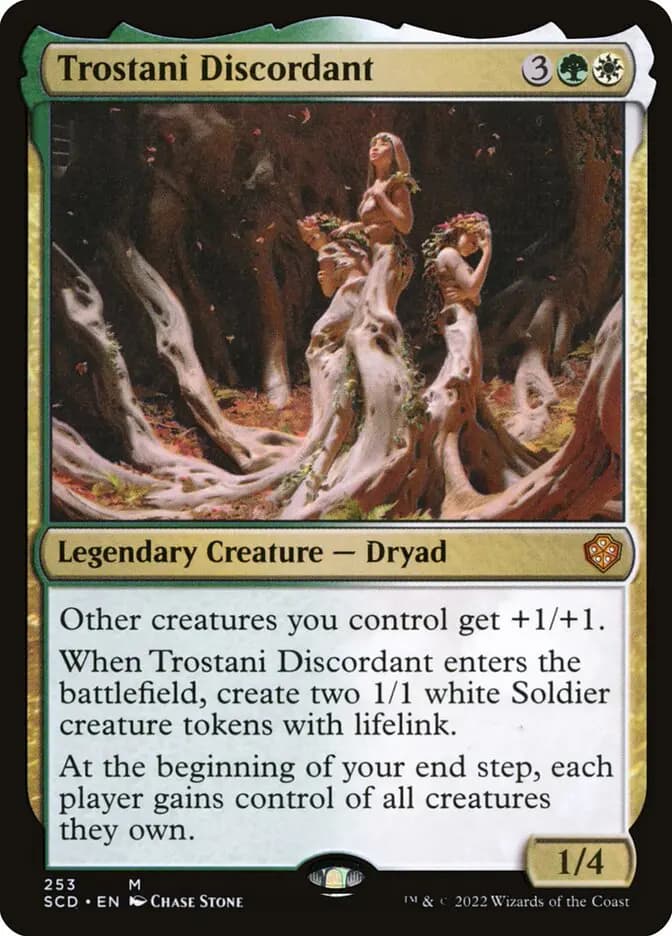 Card image of Trostani Discordant