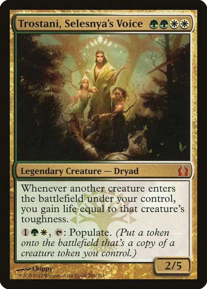 Card image of Trostani, Selesnya's Voice
