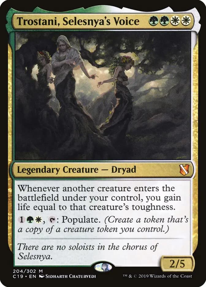 Card image of Trostani, Selesnya's Voice