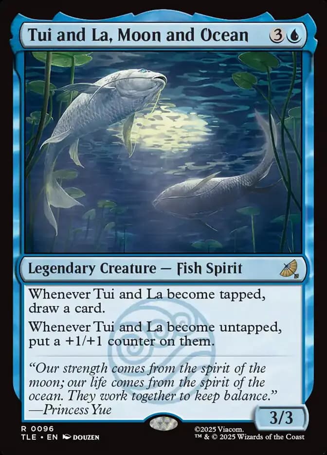 Card image of Tui and La, Moon and Ocean