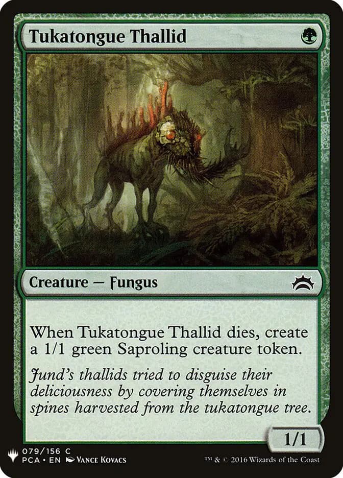Card image of Tukatongue Thallid
