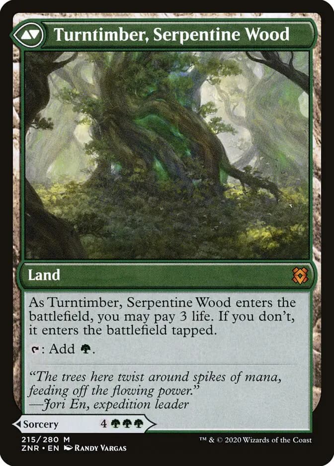 Card image of Turntimber Symbiosis / Turntimber, Serpentine Wood
