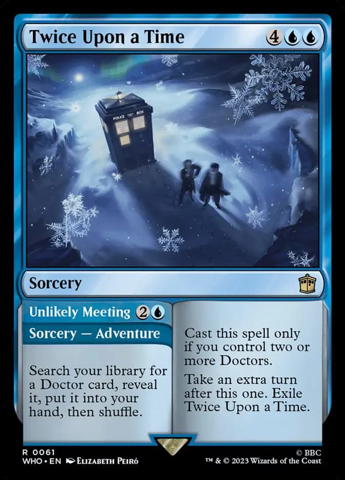 Card image of Twice Upon a Time / Unlikely Meeting