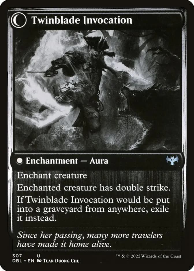 Card image of Twinblade Geist / Twinblade Invocation