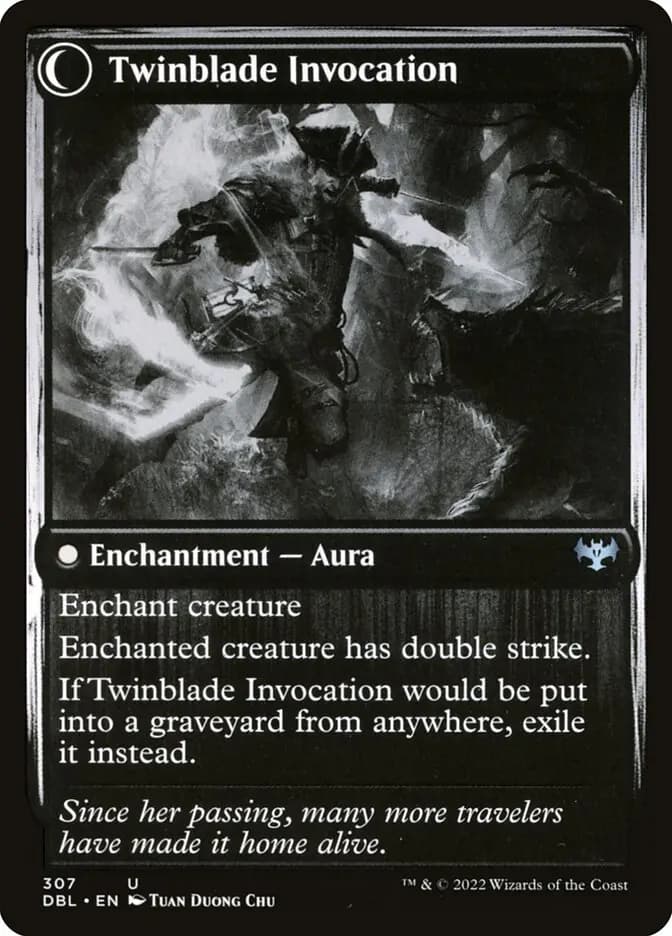 Card image of Twinblade Geist / Twinblade Invocation