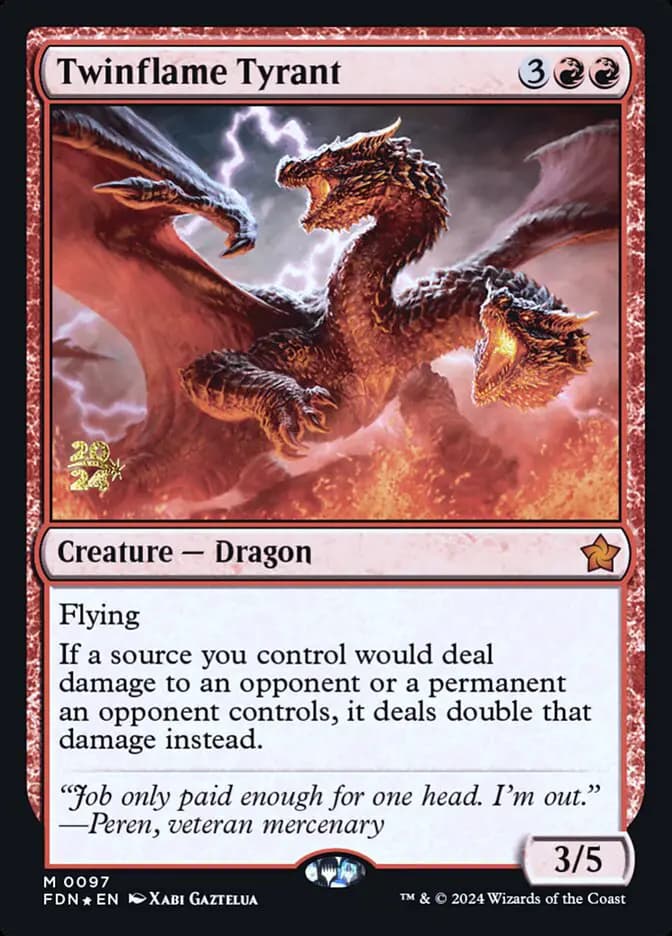 Card image of Twinflame Tyrant