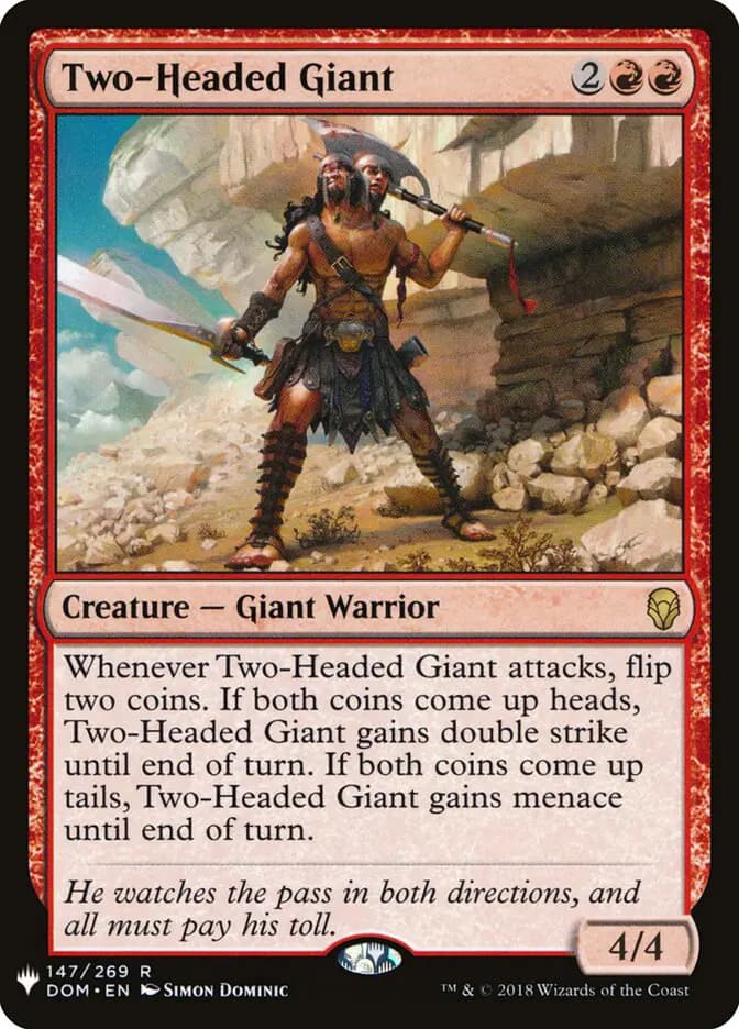Card image of Two-Headed Giant