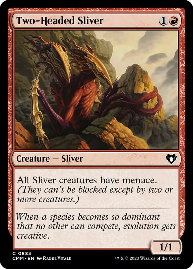 Card image of Two-Headed Sliver