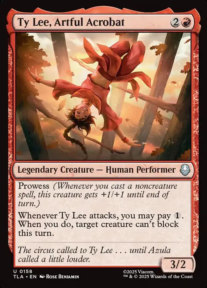 Card image of Ty Lee, Artful Acrobat