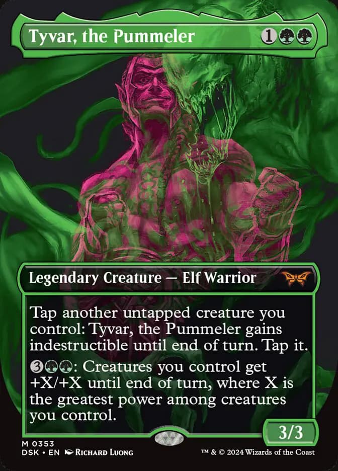 Card image of Tyvar, the Pummeler