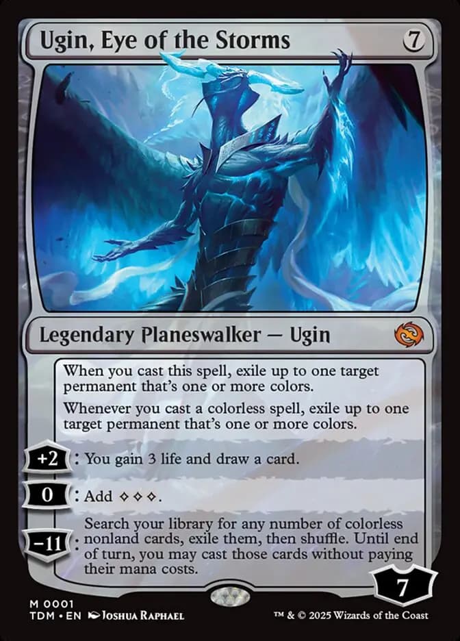 Card image of Ugin, Eye of the Storms