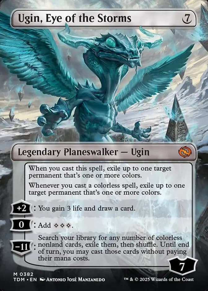 Card image of Ugin, Eye of the Storms / Ugin, Eye of the Storms