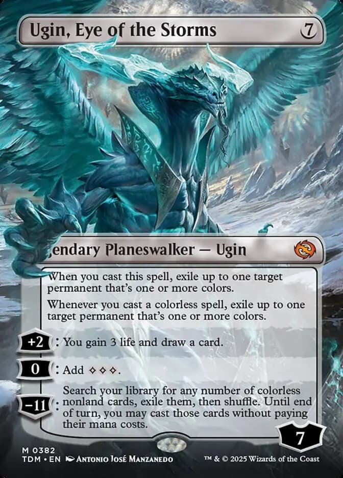 Card image of Ugin, Eye of the Storms / Ugin, Eye of the Storms