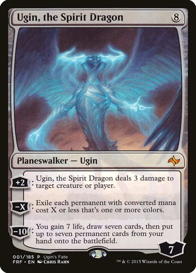 Card image of Ugin, the Spirit Dragon