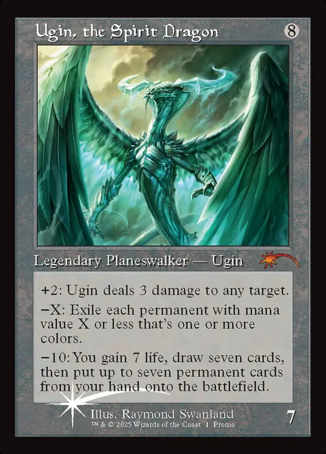 Card image of Ugin, the Spirit Dragon