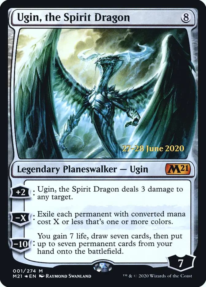 Card image of Ugin, the Spirit Dragon