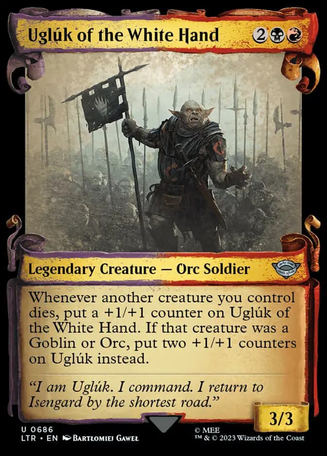 Card image of Uglúk of the White Hand