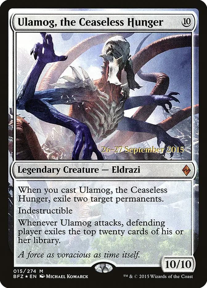 Card image of Ulamog, the Ceaseless Hunger
