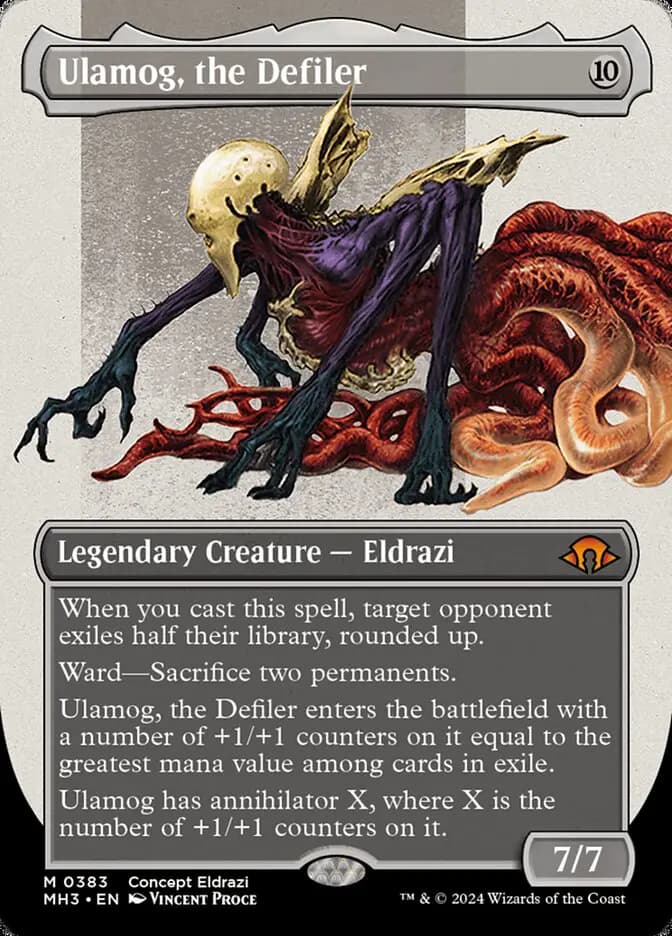 Card image of Ulamog, the Defiler