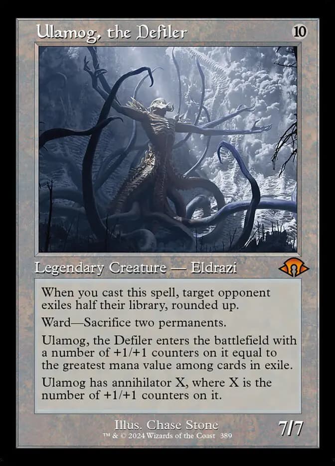 Card image of Ulamog, the Defiler