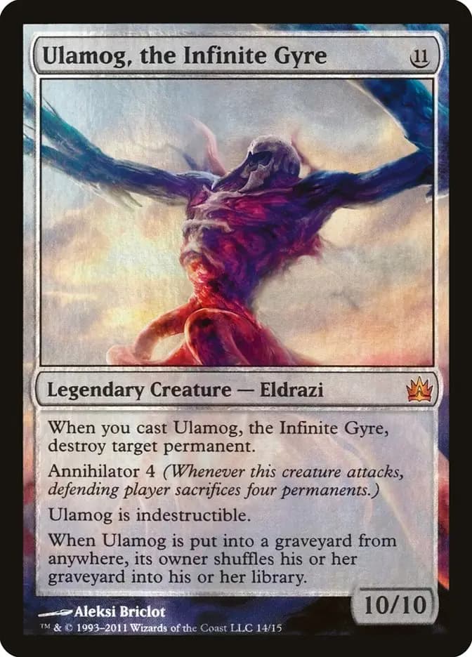 Card image of Ulamog, the Infinite Gyre