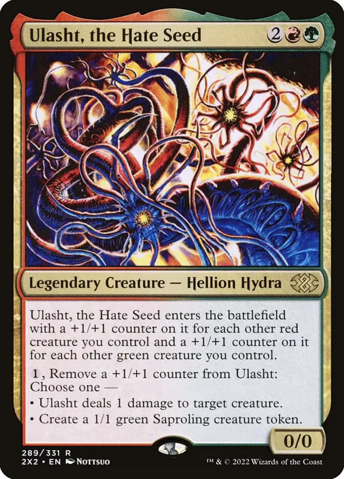 Card image of Ulasht, the Hate Seed