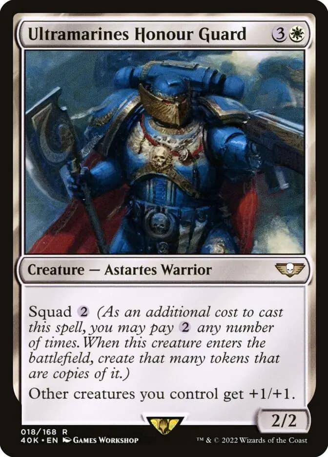 Card image of Ultramarines Honour Guard