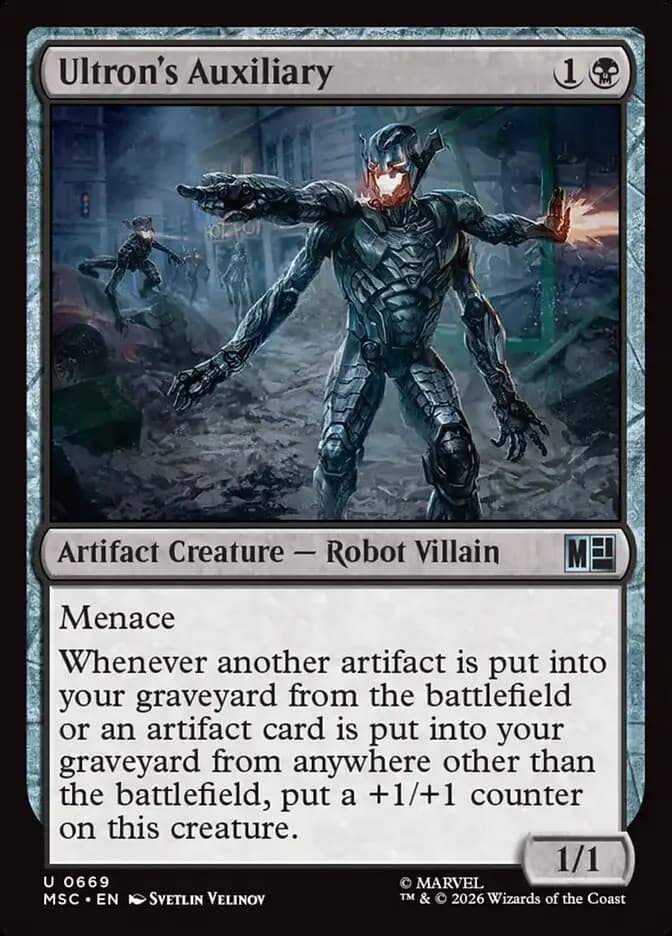 Card image of Ultron's Auxiliary