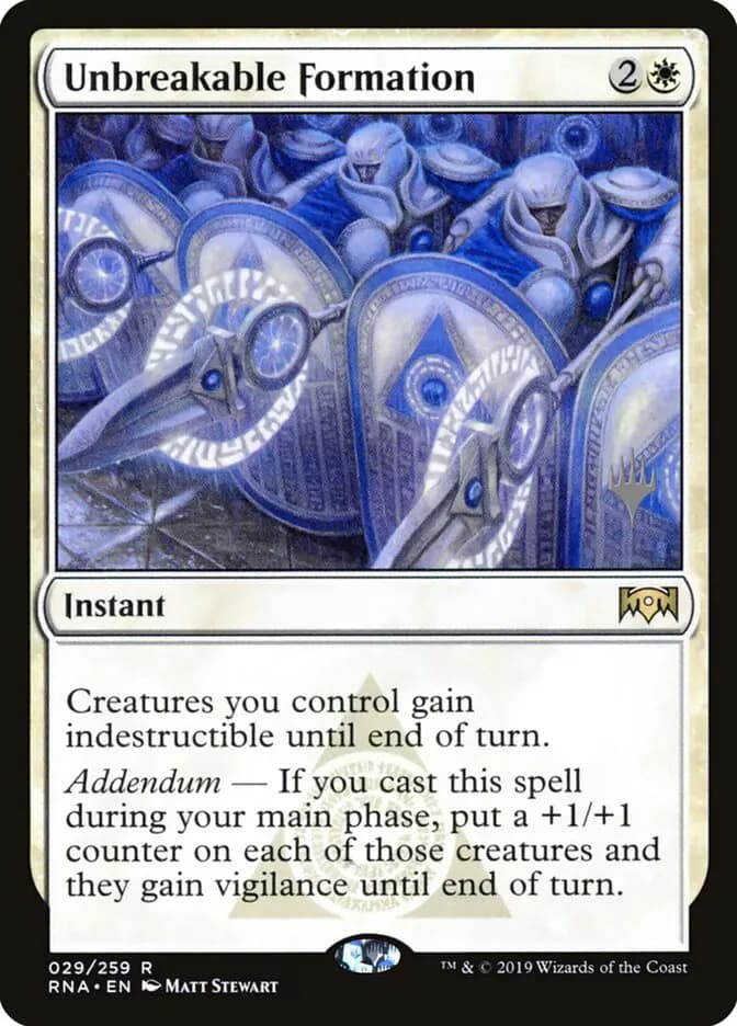 Card image of Unbreakable Formation