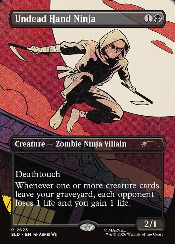 Card image of Undead Hand Ninja