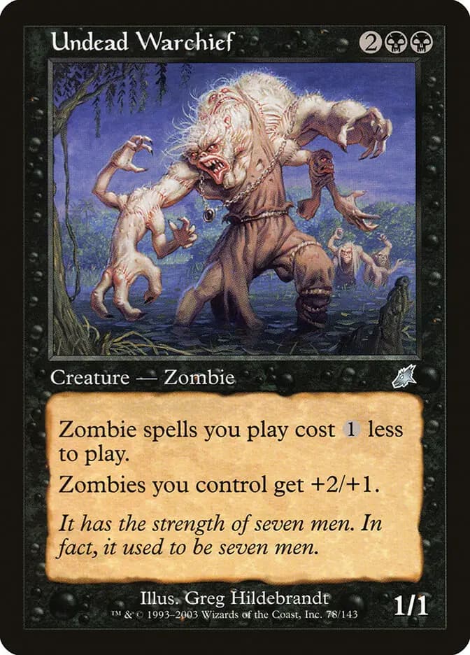 Card image of Undead Warchief