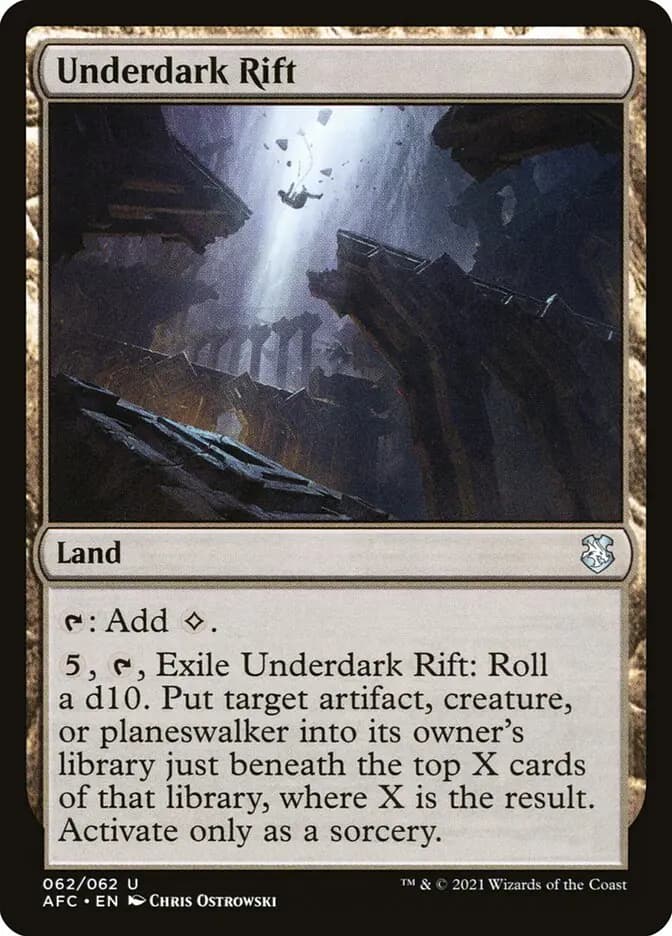 Card image of Underdark Rift