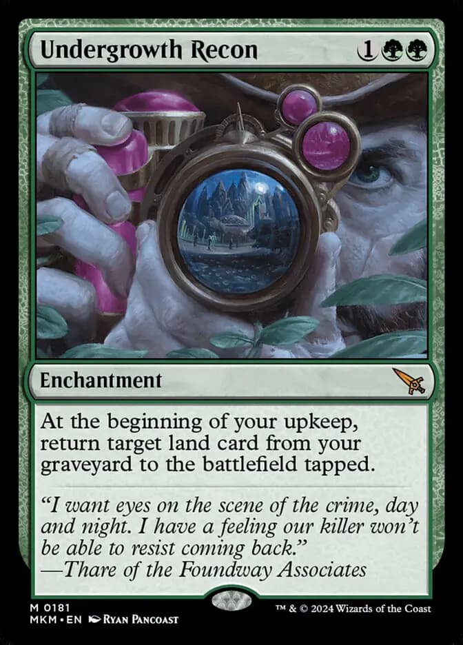 Card image of Undergrowth Recon