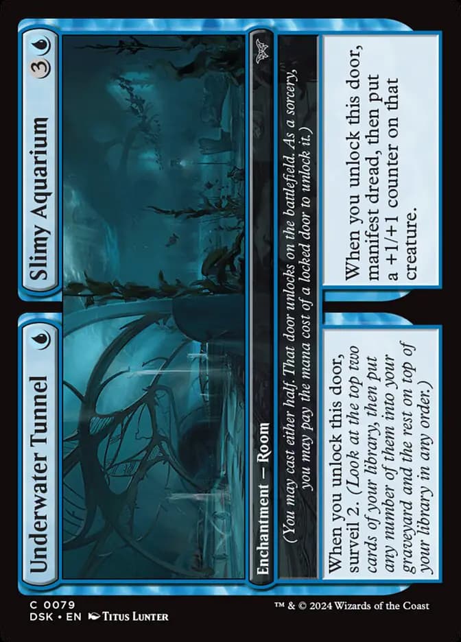 Card image of Underwater Tunnel / Slimy Aquarium