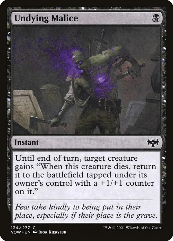Card image of Undying Malice