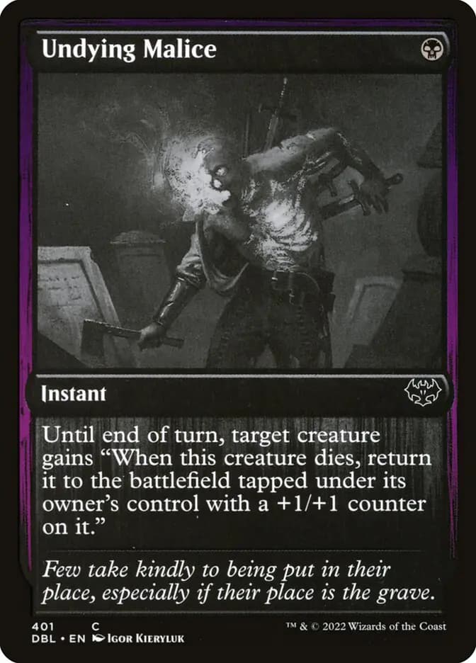 Card image of Undying Malice