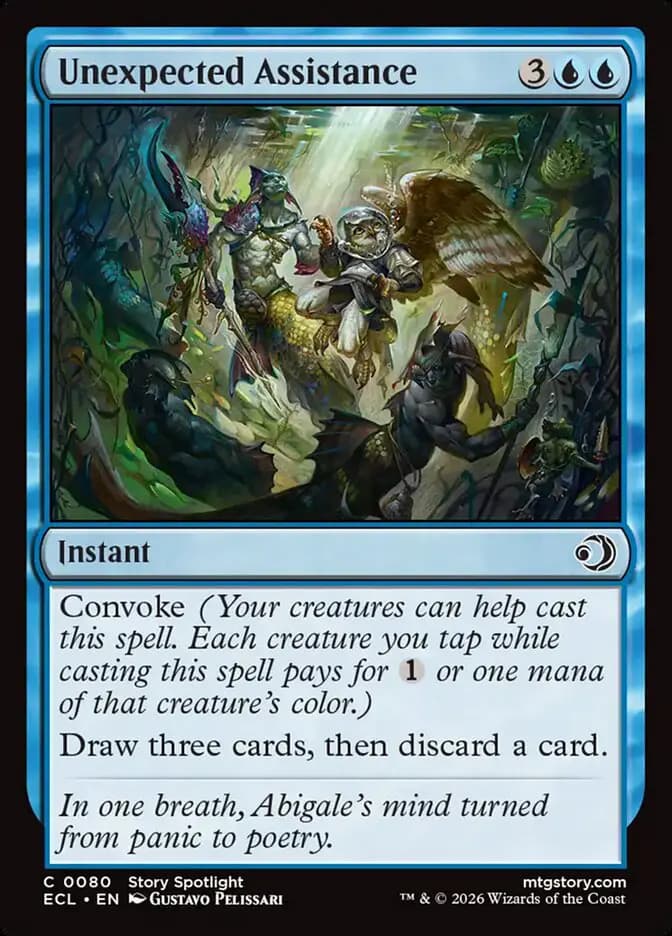 Card image of Unexpected Assistance