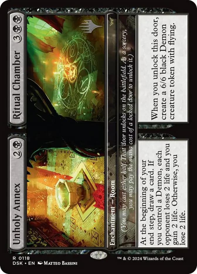 Card image of Unholy Annex / Ritual Chamber