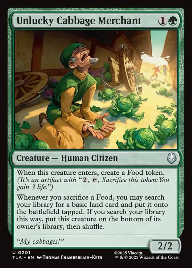 Card image of Unlucky Cabbage Merchant