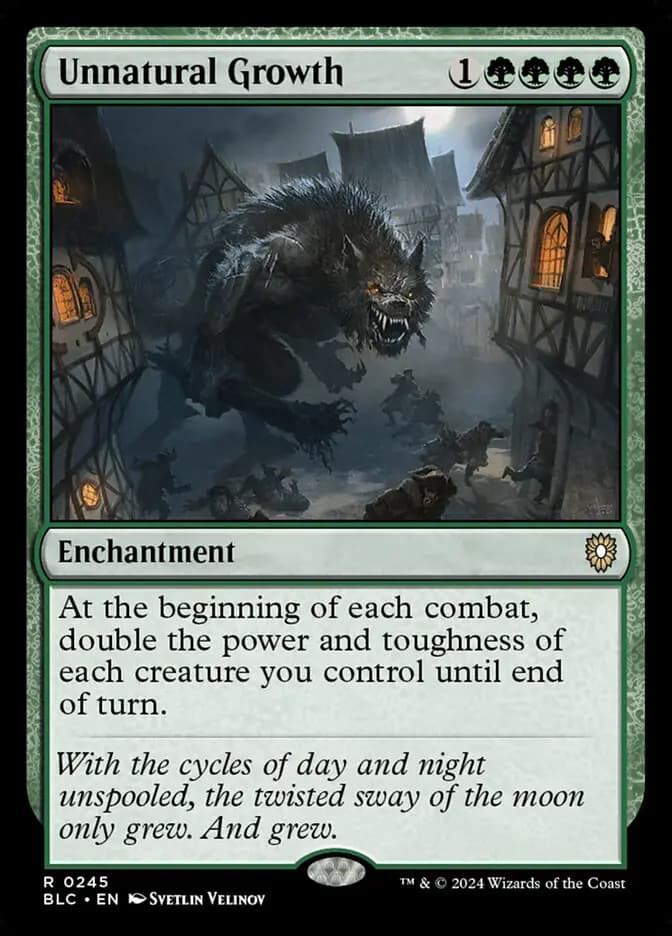 Card image of Unnatural Growth