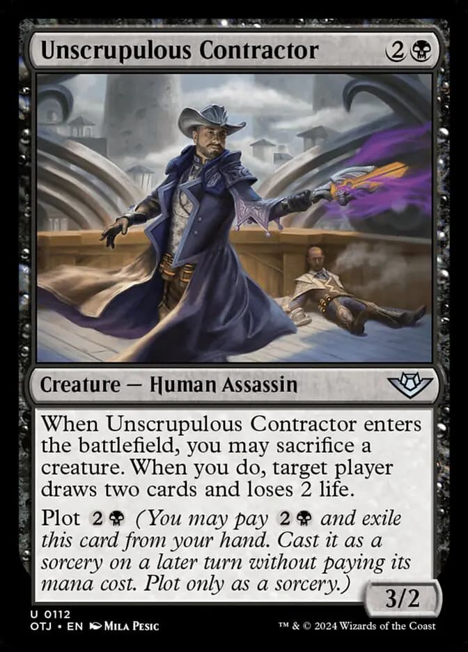 Card image of Unscrupulous Contractor