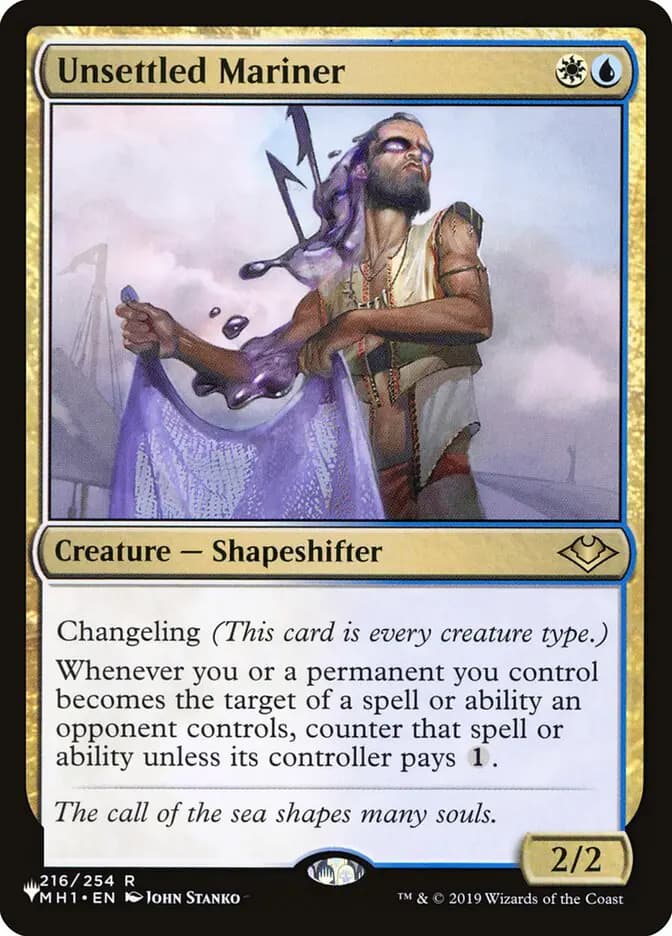 Card image of Unsettled Mariner