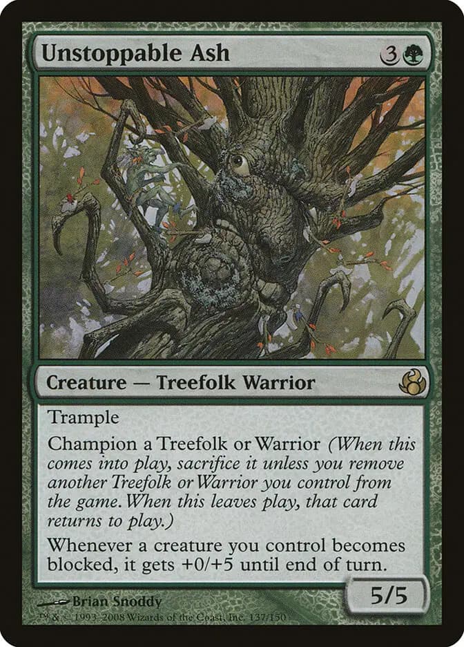 Card image of Unstoppable Ash