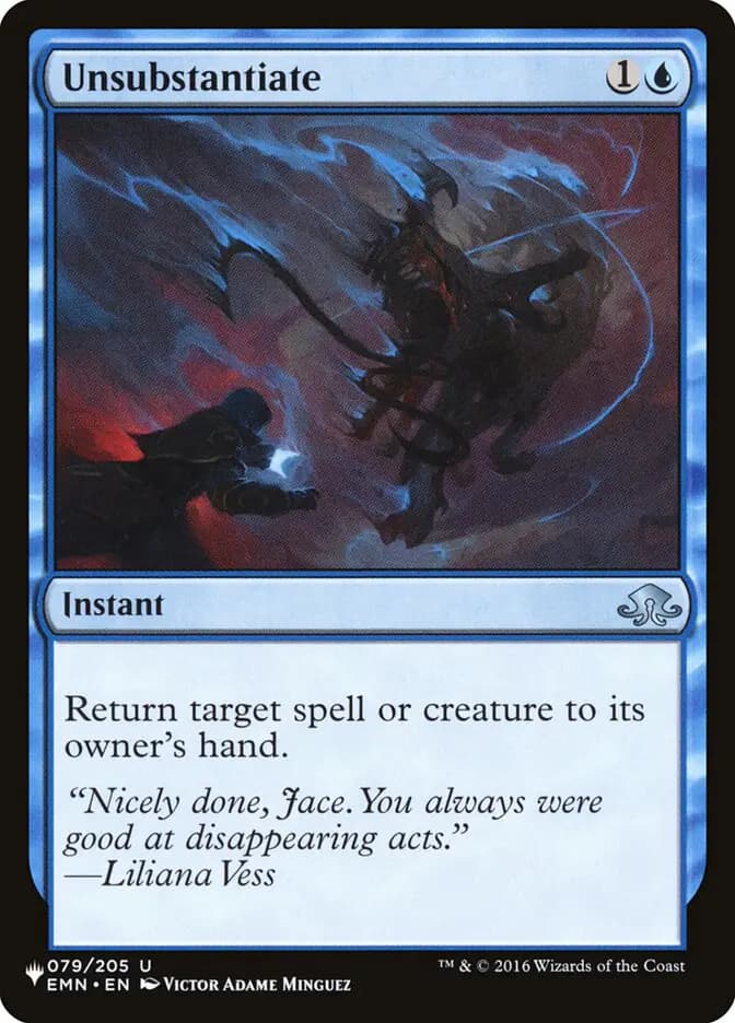 Card image of Unsubstantiate