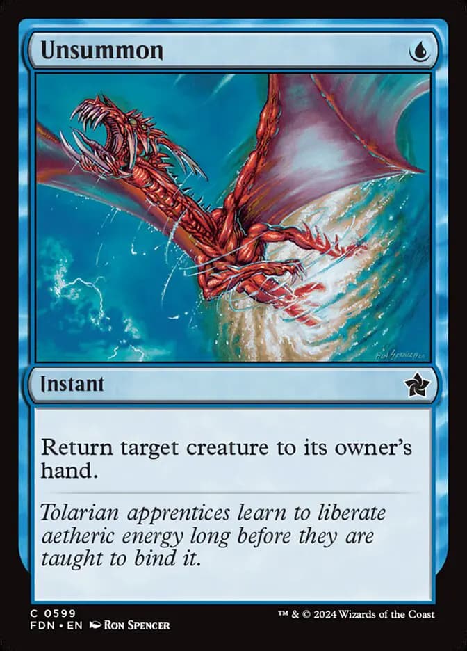 Card image of Unsummon