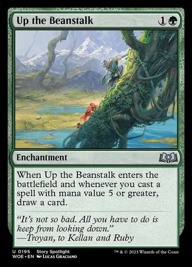 Card image of Up the Beanstalk