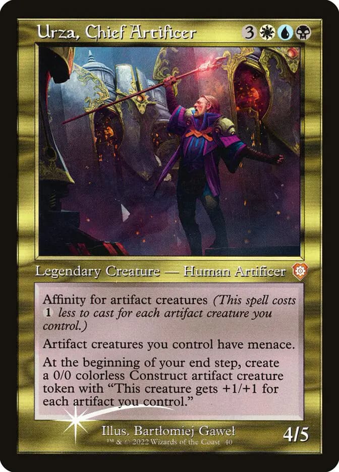 Card image of Urza, Chief Artificer