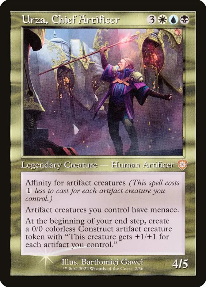 Card image of Urza, Chief Artificer