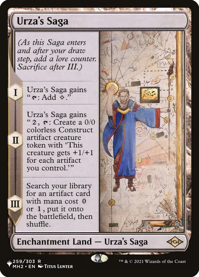 Card image of Urza's Saga